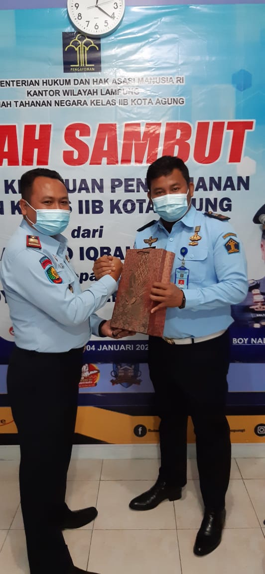 Rutan Kelas IIB Kotaagung Gelar Sertijab Kepala KPR