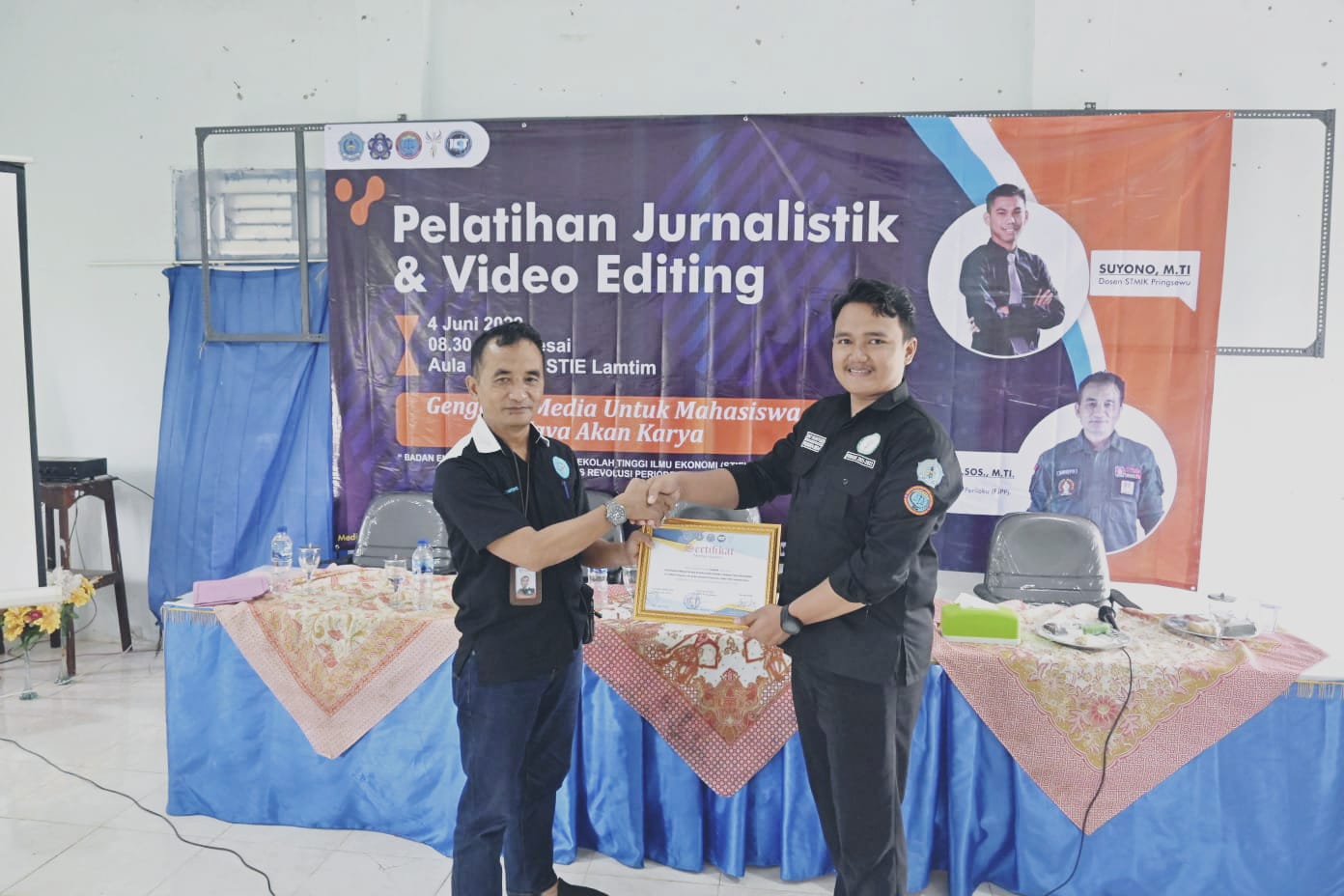 BEM STIE Lampung Timur Gelar Pelatihan  Jurnalistik