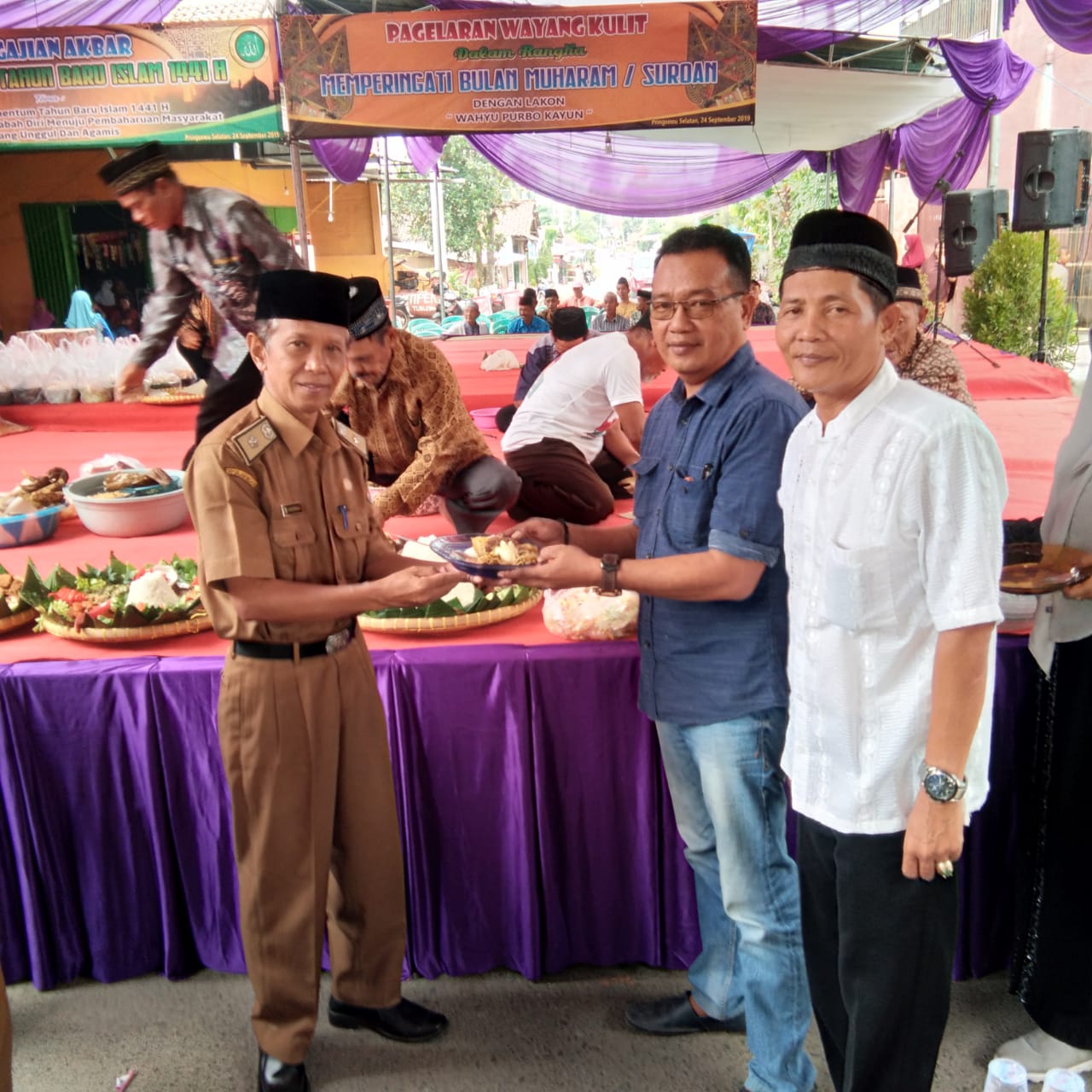 Do’a Bersama dan Pengajian Akbar Memperingati Tahun Baru Islam Di Prigsewu Selatan.