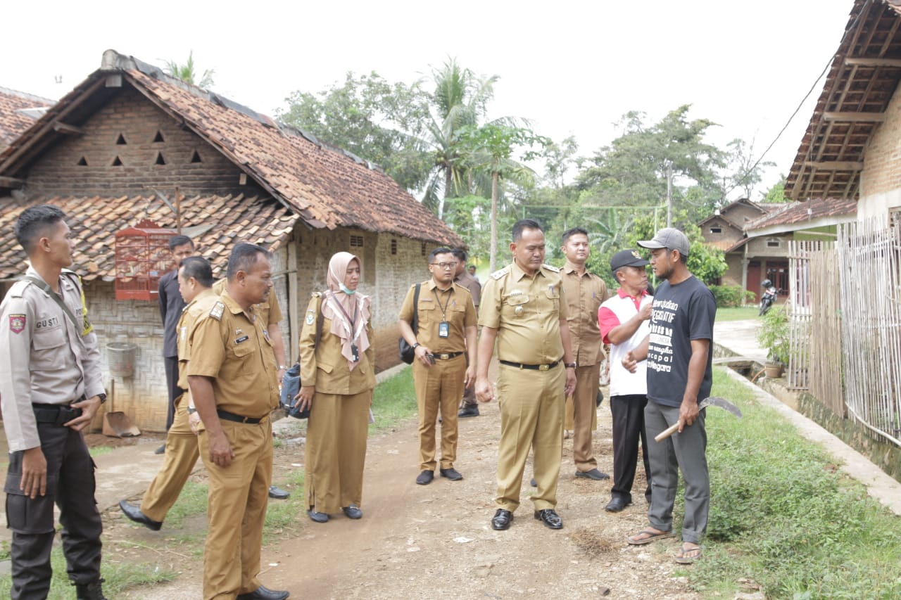 Wabup Pringsewu Pantau Geber PSN 2020 di Kecamatan Gadingrejo