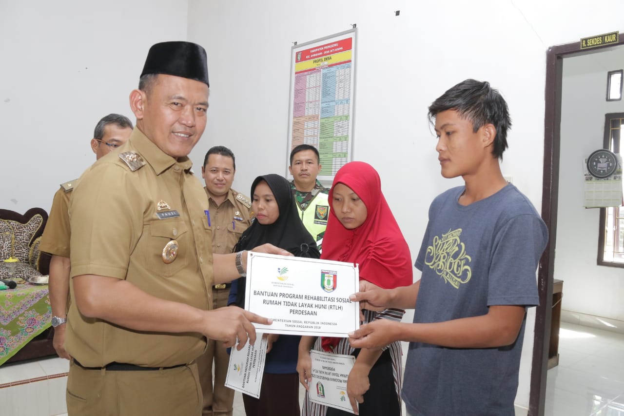 Program RTLH  Pringsewu Diresmikan