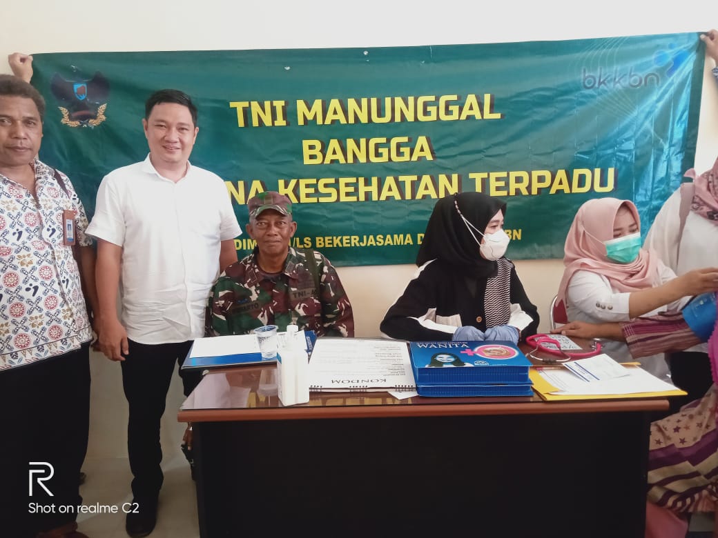 Kodim 0421/LS Gelar Baksos Pelayanan KB Gratis