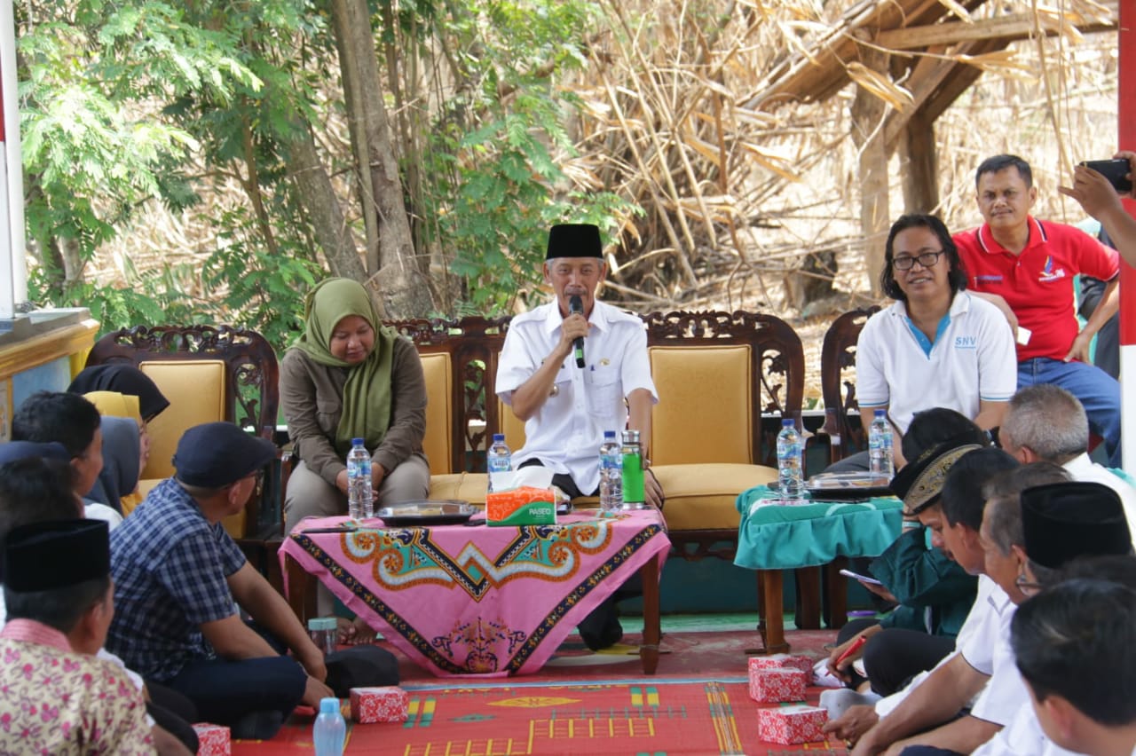 YKWS, SNV, Wartawan Ibukota dan Daerah Fieldtrip Jurnalistik Ke Pringsewu