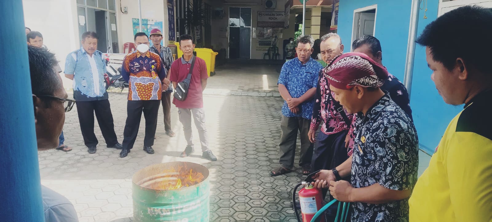 BPBD Pringsewu Suluh & Bentuk Satgas Bencana Pekon