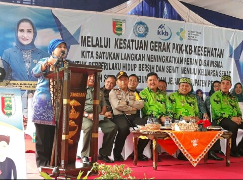 Desa Sinar Jati Pesawaran Wakili Lampung Lomba Kesrak Tingkat Nasional