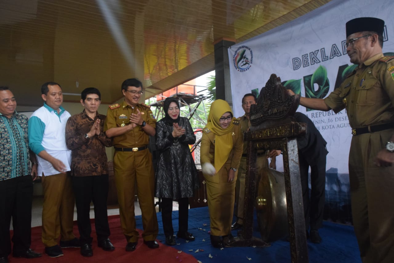 Deklarasi Koperasi Pariwisata Republik Indonesia Cabang Lampung Di Tanggamus.