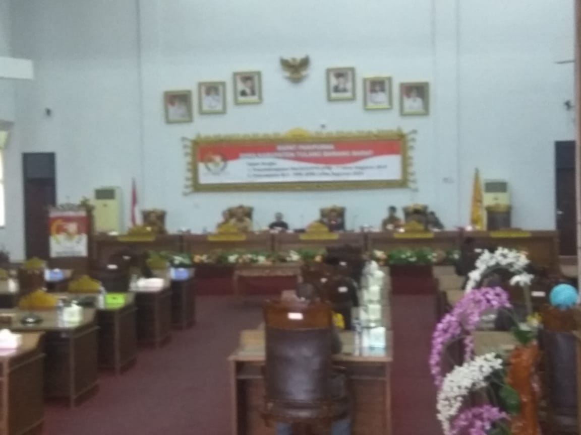 DPRD Tuba Barat Bahas KUA-PPAS APBD 2020.
