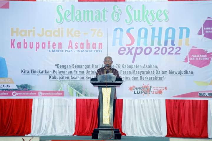 Pemkab Asahan Gelar Asahan Expo Dalam Rangka Hari Jadi Ke-76 Kabupaten Asahan