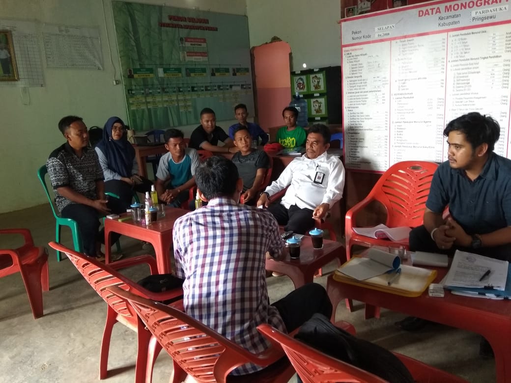Tim Irjen Kemendesa PDTT Sambangi BUMPekon Selapan