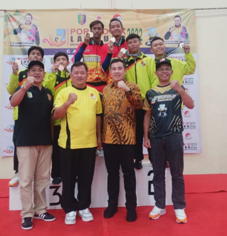 Hari Keempat, Atlet Wushu Pesawaran Borong Delapan Emas