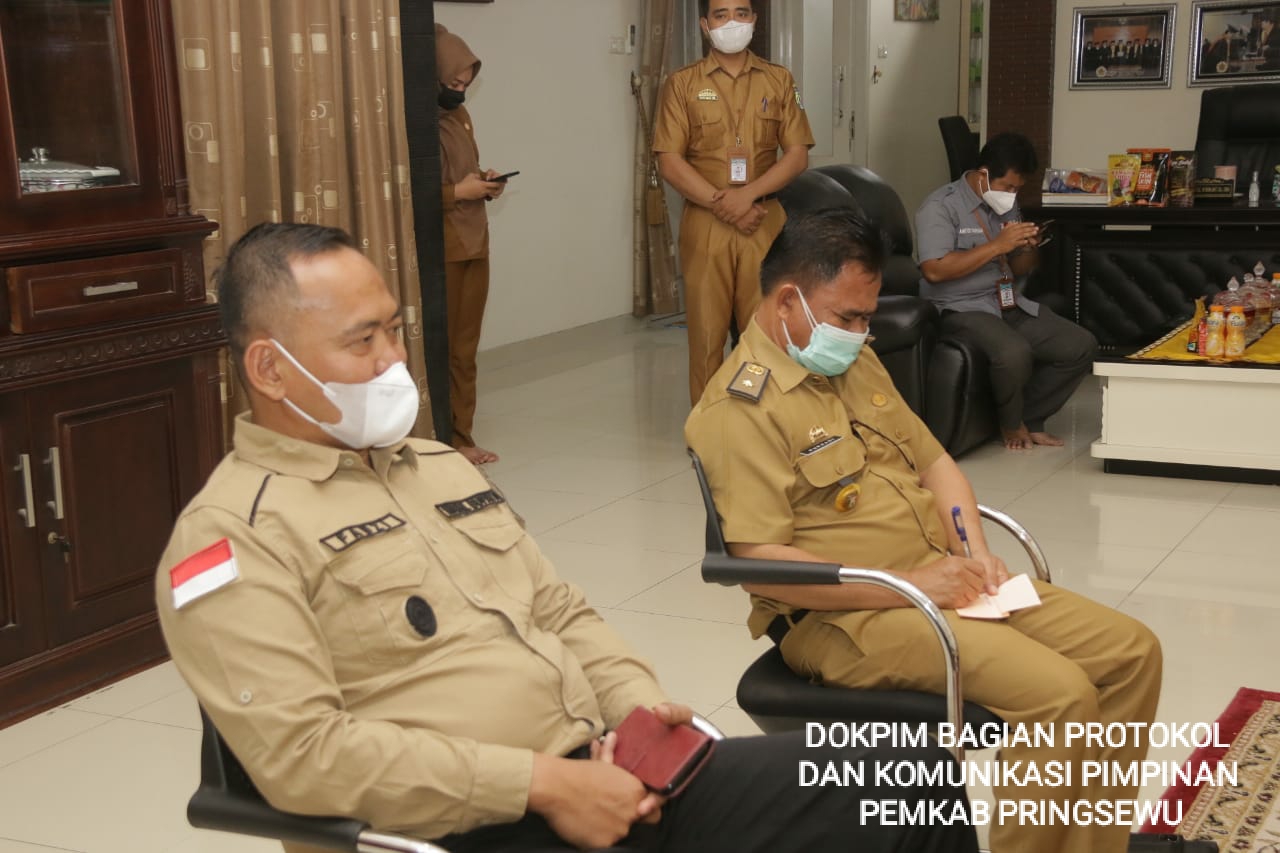 Pringsewu Gelar Rapat Penanganan Limbah Masyarakat yang Isoman