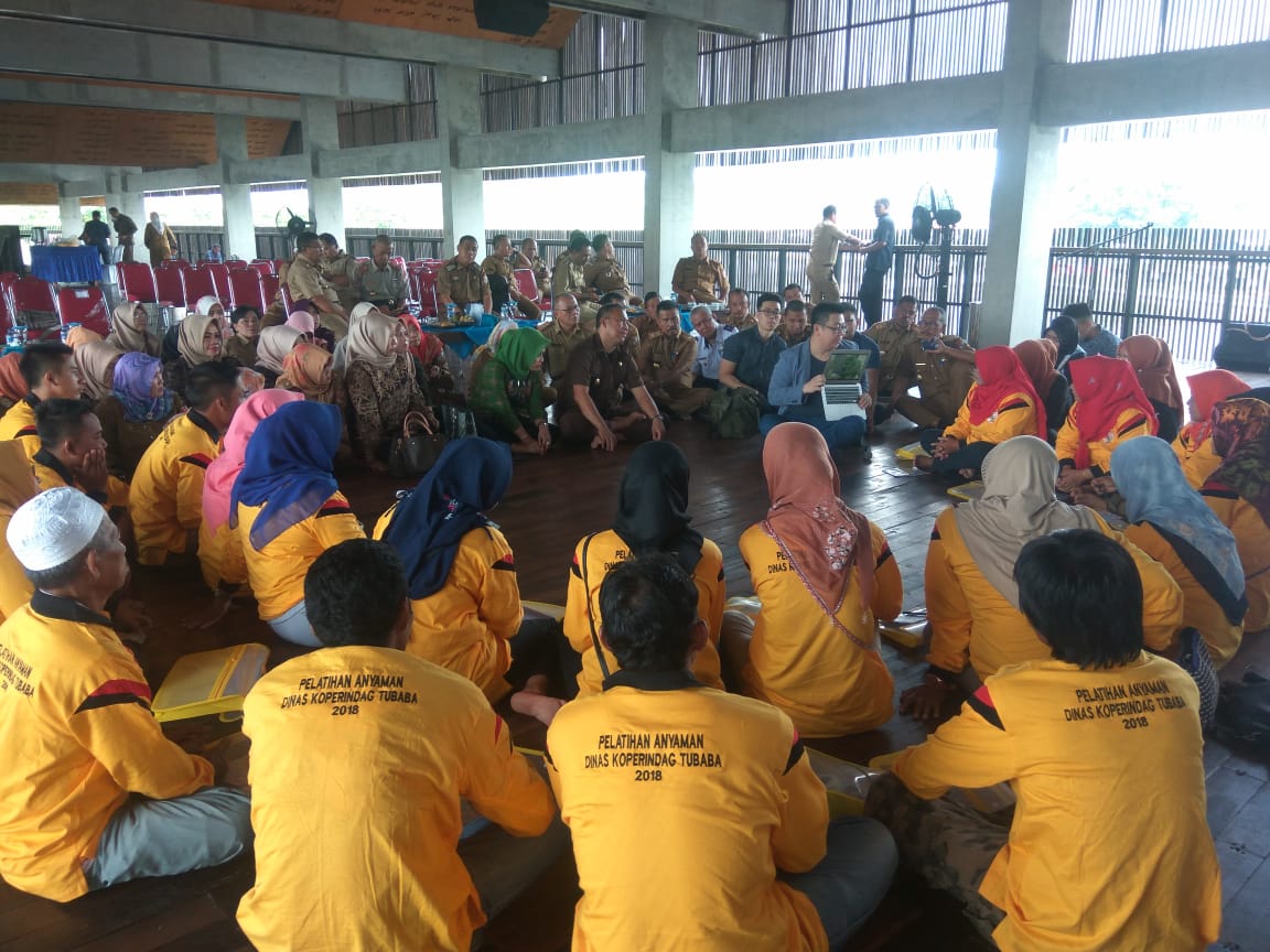 Bupati Apresiasi Pelatihan Anyam Sintetis