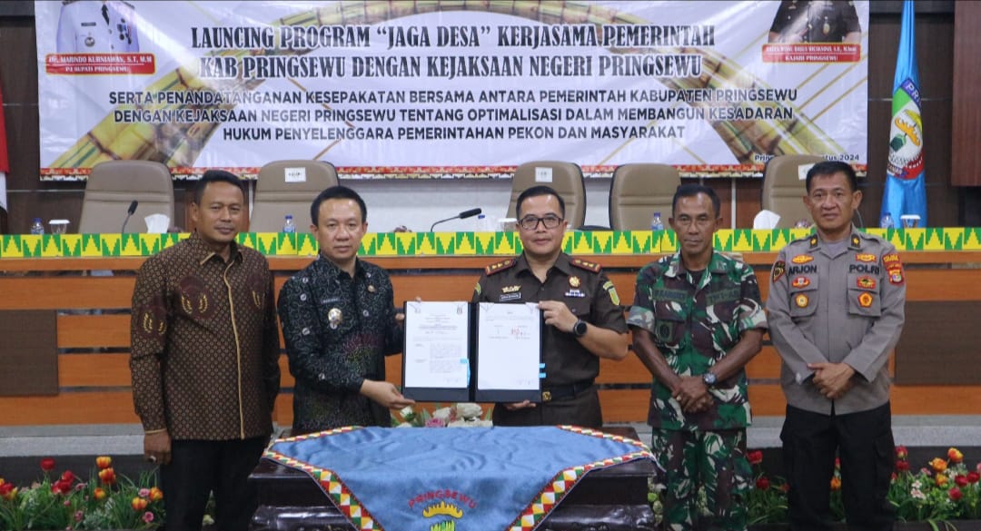 Kesepakatan Bersama Antara Pemerintah Daerah dengan Kejaksaan Negeri Pringsewu