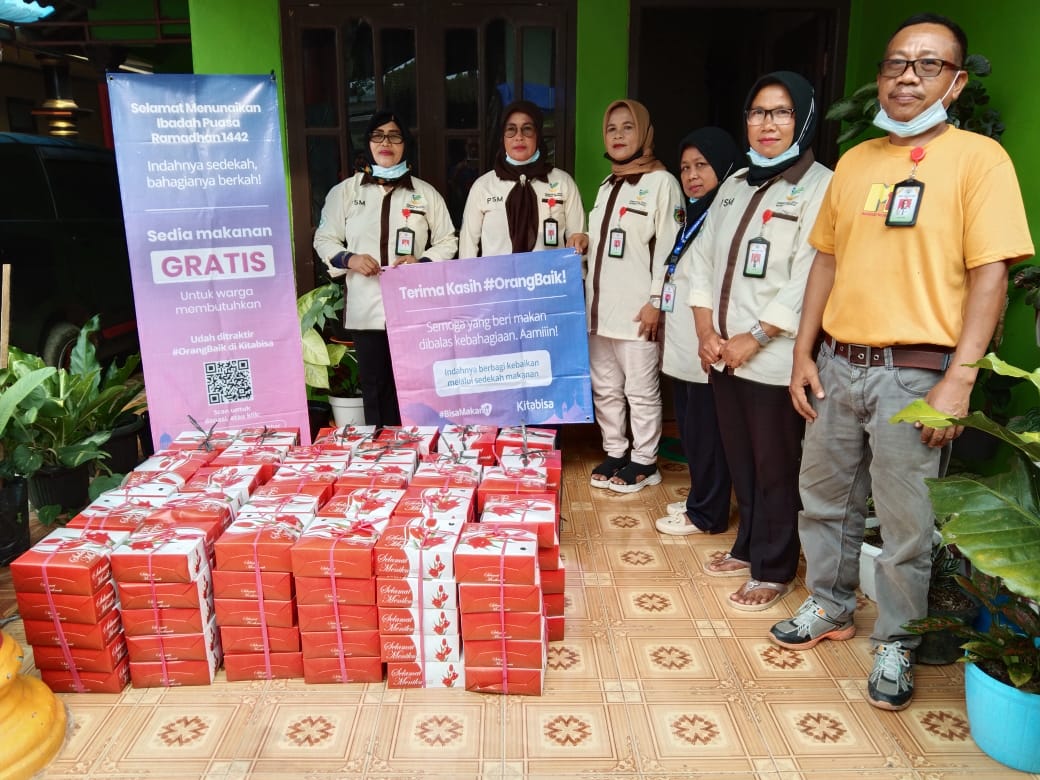 LKS Alamanda Dan LAN Tanggamus Bhakti Sosial Berkah Ramadhan.