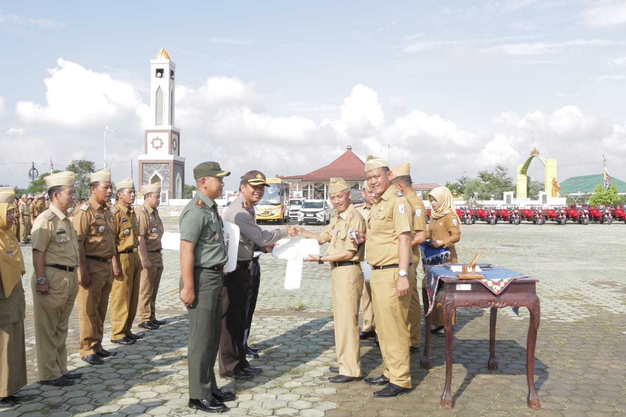 Pemkab Pringsewu Gelar Apel Besar Tahun 2019