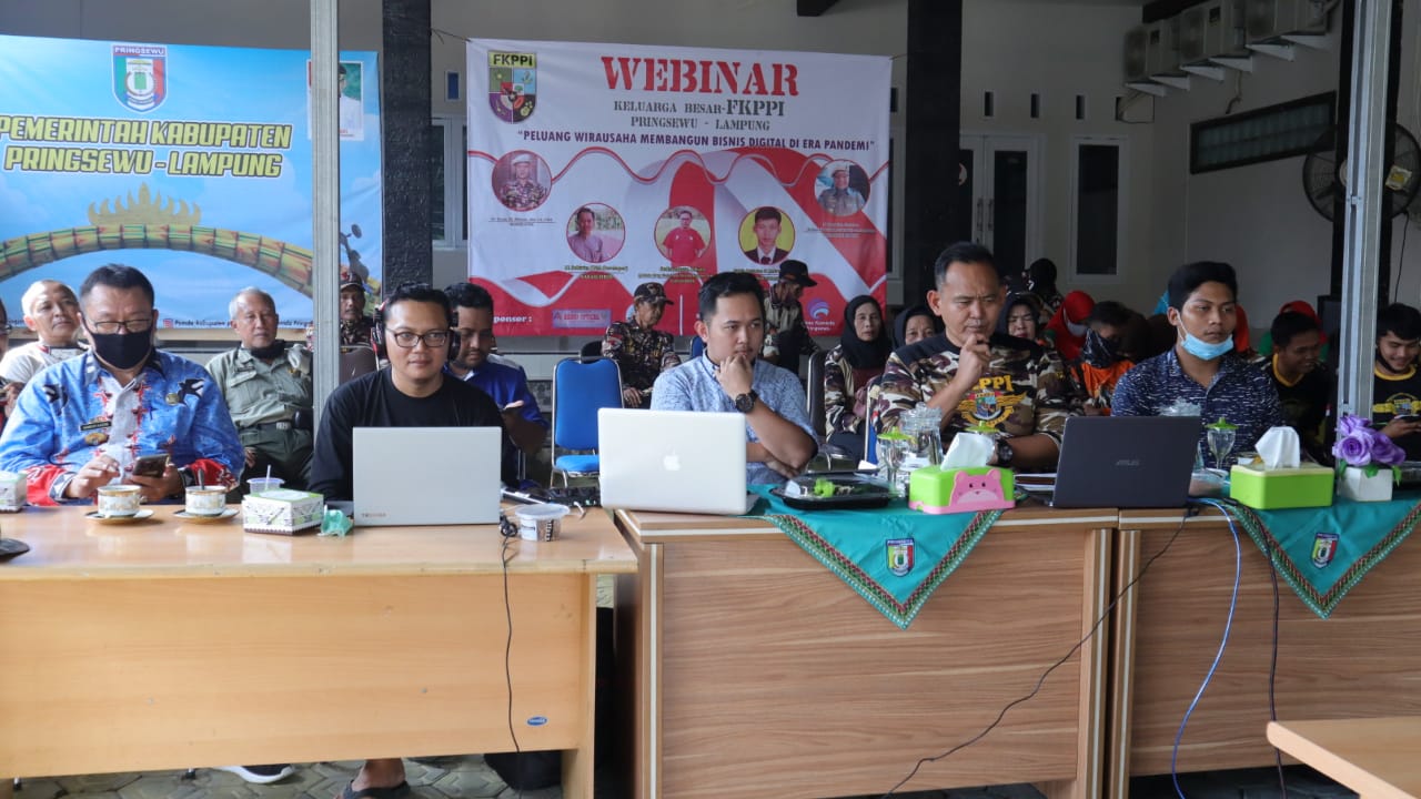 FKPPI Pringsewu Gelar Webinar Peluang Wirausaha Membangun Bisnis Digital Di Era Pandemi