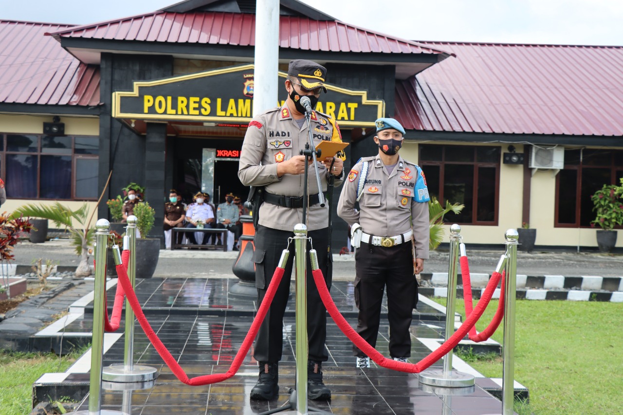 Polres Lampung Barat Himbau Masyarakat Tidak Lakukan Takbir Keliling.