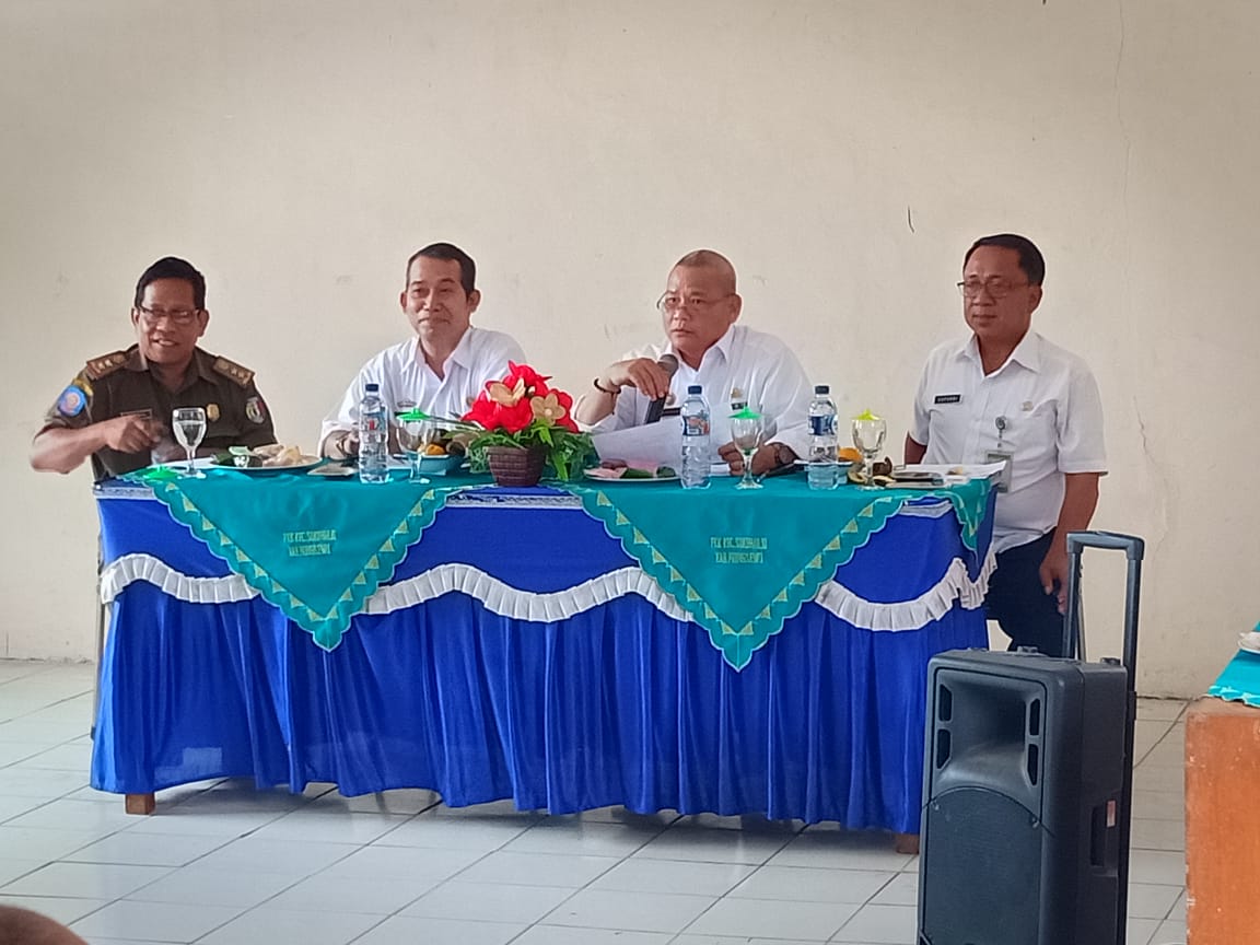 Tim Monitoring PBB Pringsewu Gelar Pengawasan di Kecamatan Sukoharjo