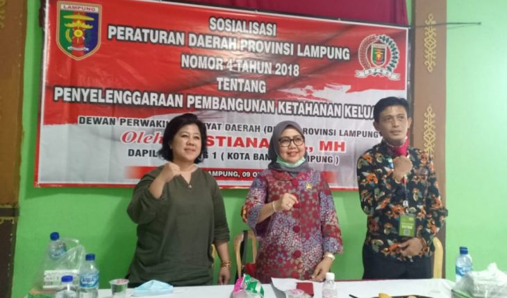 Kostiana Gandeng Damar Sosperkan Pembangunan Ketahanan Keluarga