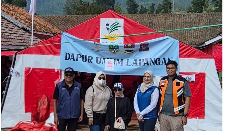 PTPN Terus Siagakan Posko di Lokasi Bencana Pasirlangu