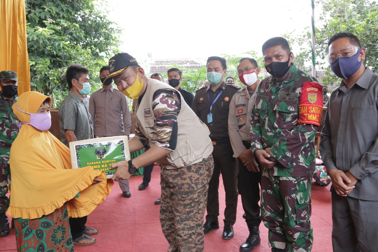 TMMD ke-108 Kodim 0424 di Way Kunyir dan Gunung Raya Resmi Dibuka