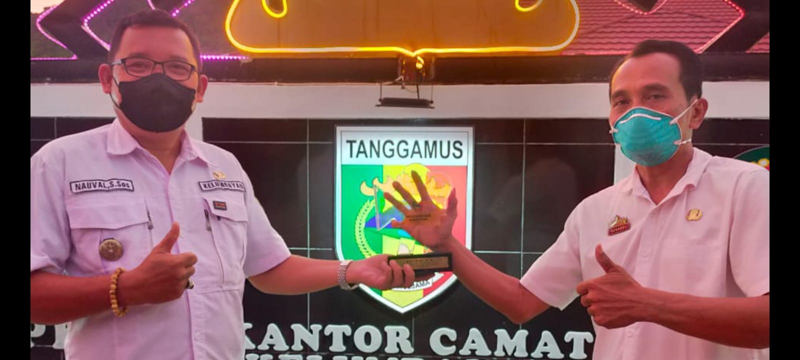 Kecamatan Kelumbayan Induk Raih Juara Satu Kategori Lomba Film Festival Musrenbang 2022.