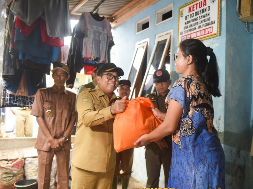 Pj. Gubernur dan Pemda Pesawaran Rumuskan Antisipasi Bencana Banjir