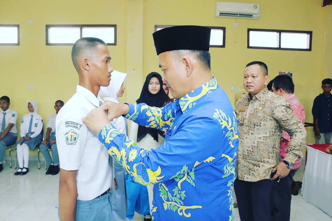 Fauzi Buka Diklat Paskibraka Kabupaten Pringsewu Tahun 2019