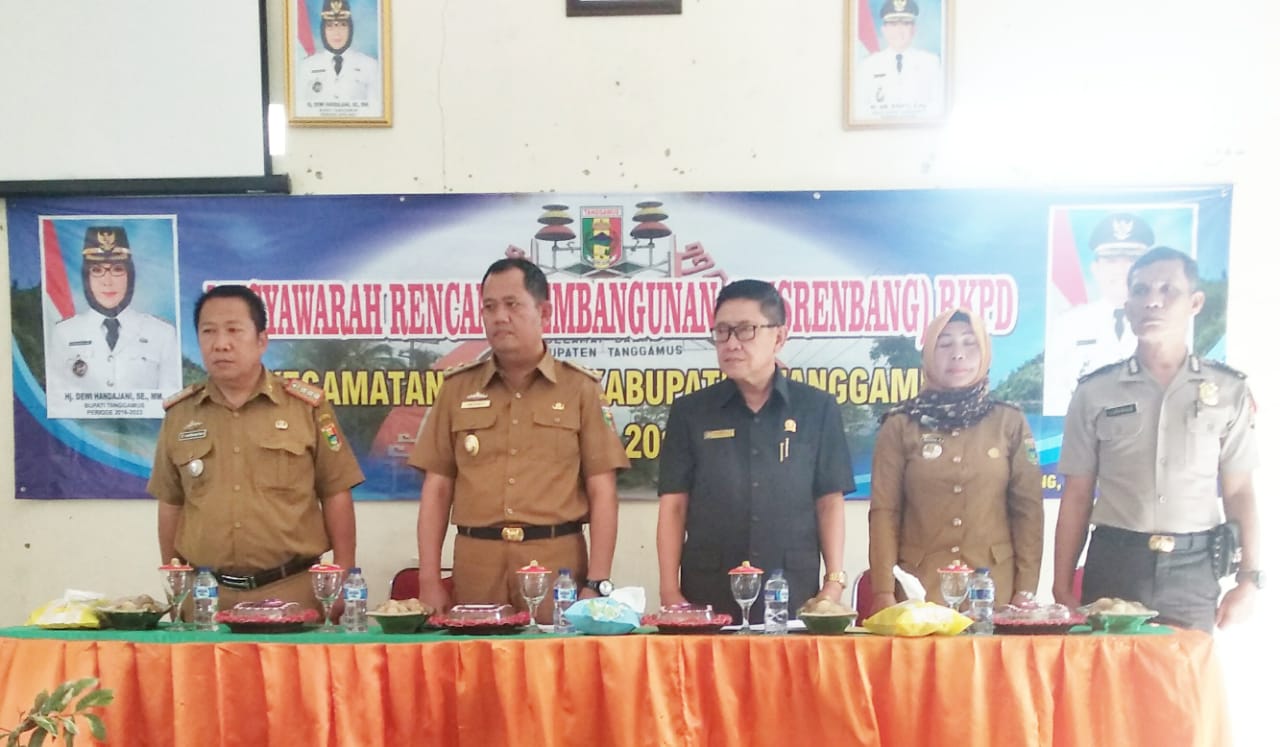 Wabup Syafi'i Buka Musrenbang Kecamatan Pugung