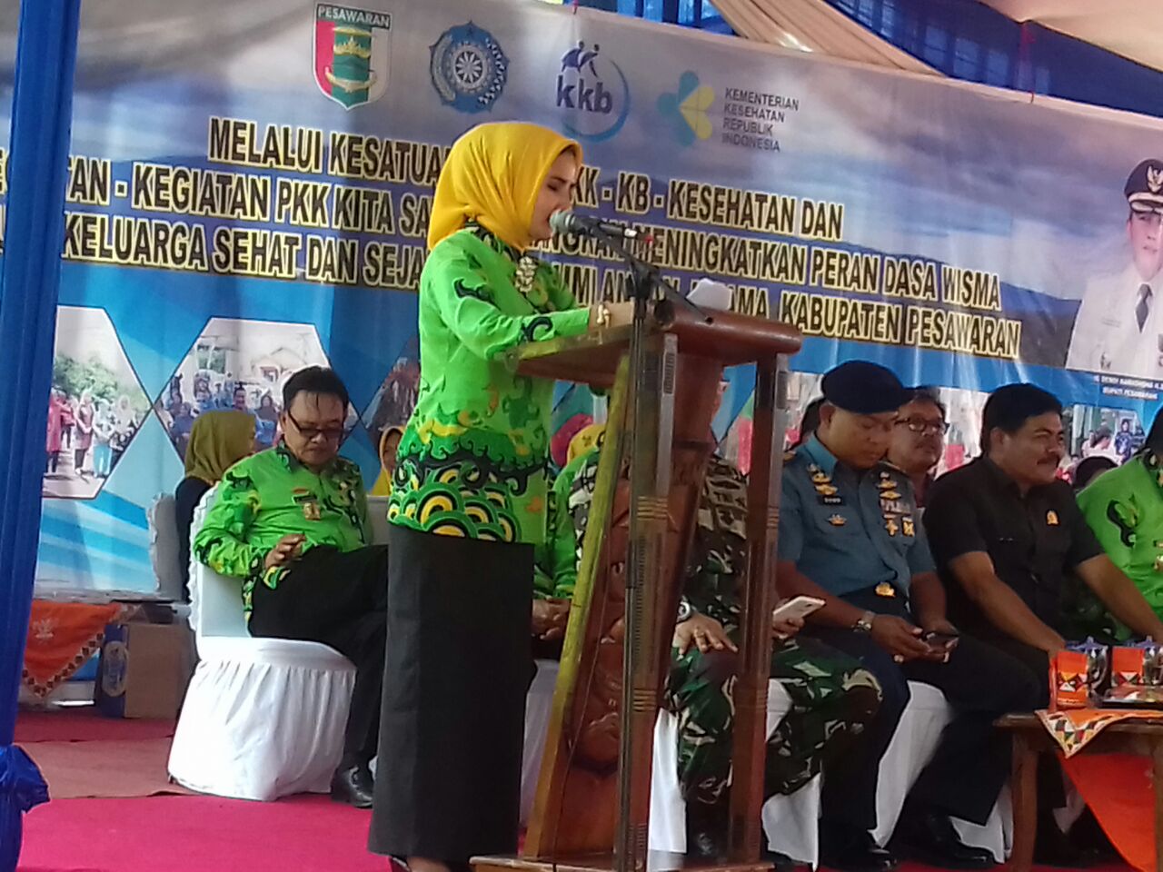 Desa Sinarjati Wakili Pesawaran Lomba Kesrak Tingkat Provinsi