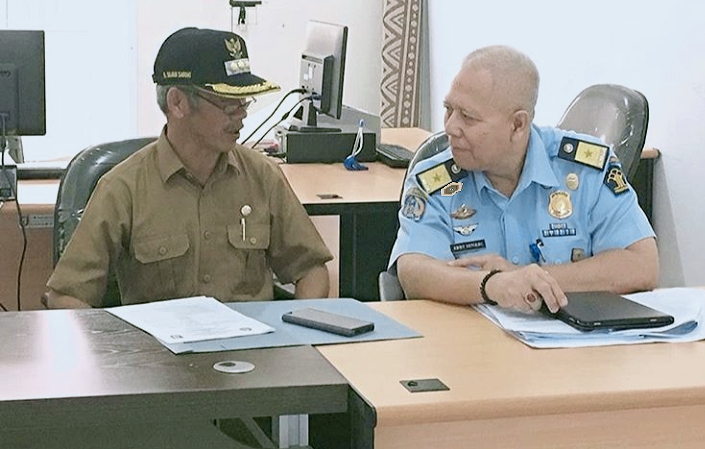 Bupati Pringsewu Adakan Pertemuan Dengan Kadiv Keimigrasian Kanwil Kemenkum HAM
