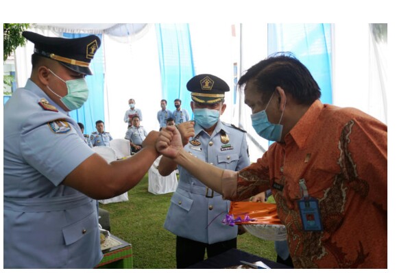 Sertijab Kepala Kantor Imigrasi Kelas III Non TPI Kalianda.