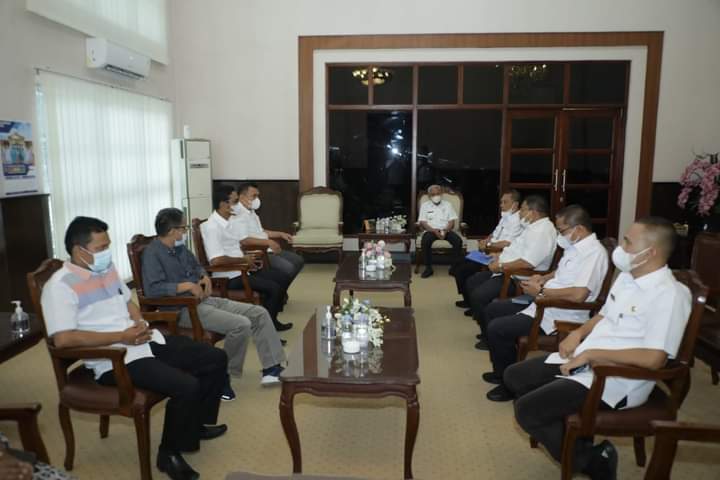 Bupati Asahan Dukung Program Pemuktahiran Daftar Pemilu Tahun 2022 KPU Asahan