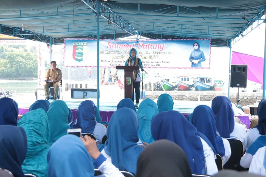 Sambangi Pulau Legundi, Nanda Beri Bantuan dan Pembinaan PIK-Remaja