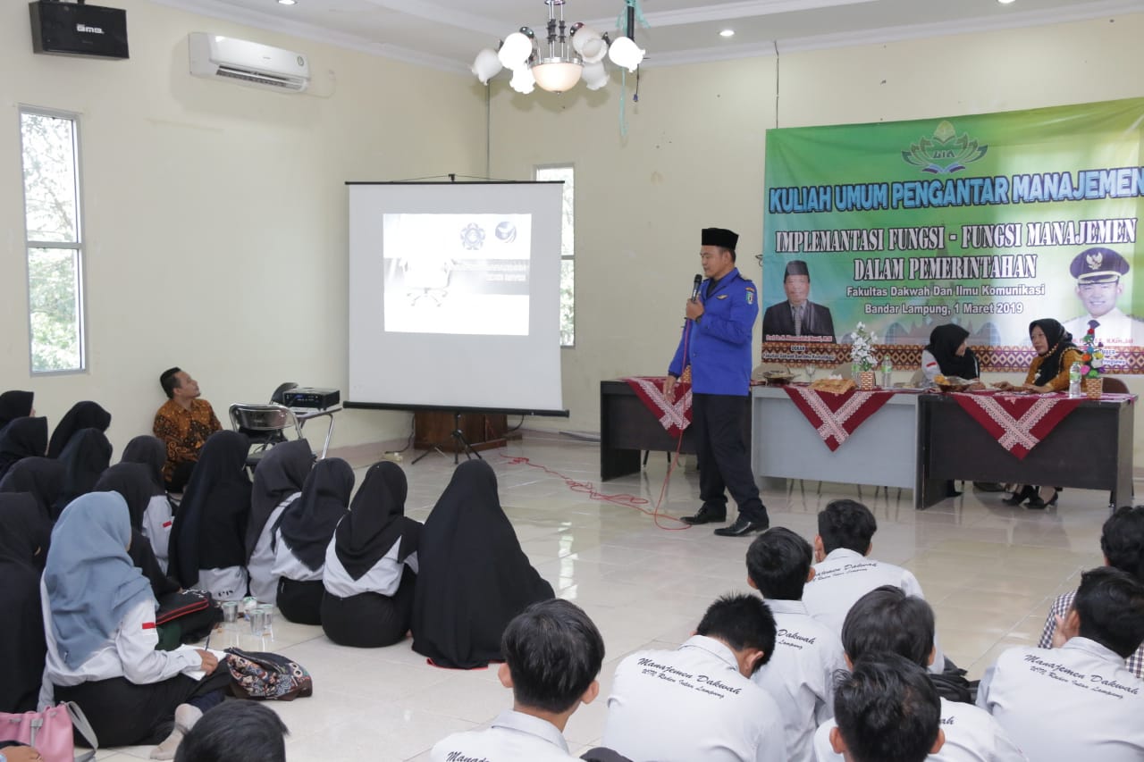 Wabup Pringsewu Berikan Kuliah Umum di UIN Radin Inten