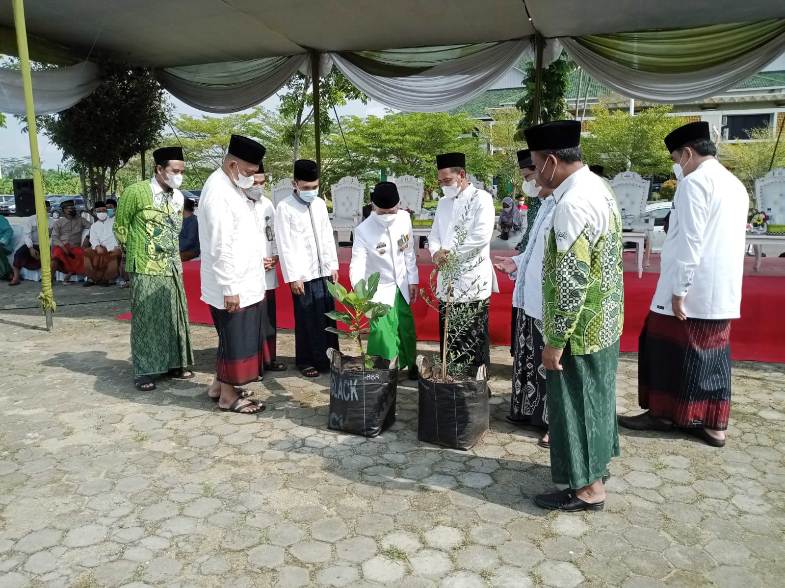 Pemkab Pringsewu Gelar Upacara Hari Santri Nasional 2021