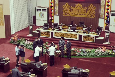 Perda Pokok-pokok Pengelolaan Keuangan Daerah Pringsewu Disahkan