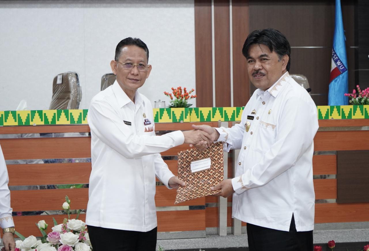 Pj. Bupati Pringsewu Serahkan DPA 2023