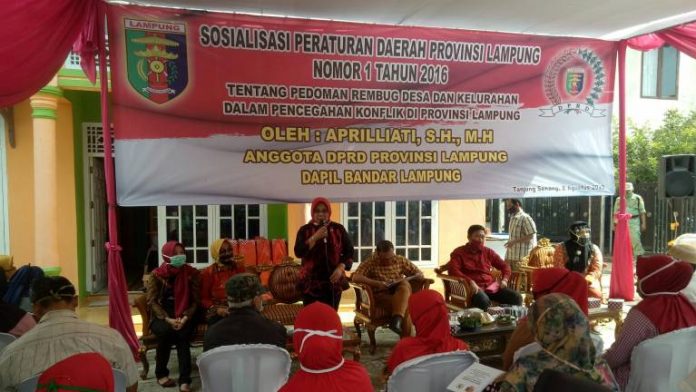 Aprilliati Gelar Sosialisasi Rembuk Desa