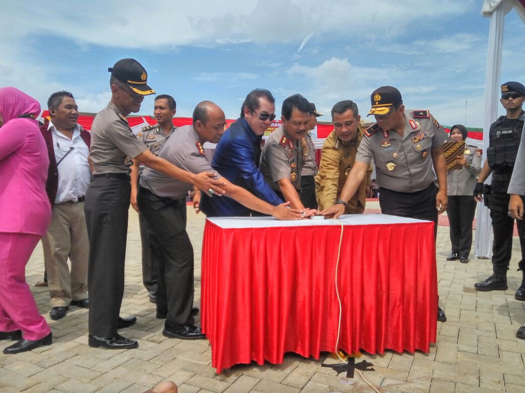 Kapolda Lampung Resmikan Mapolres Pesawaran