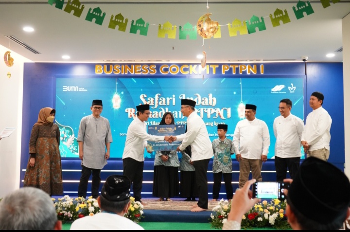 Bangun Harmoni, PTPN I Inisiasi Ramadhan Bersinergi dengan Tebar Donasi