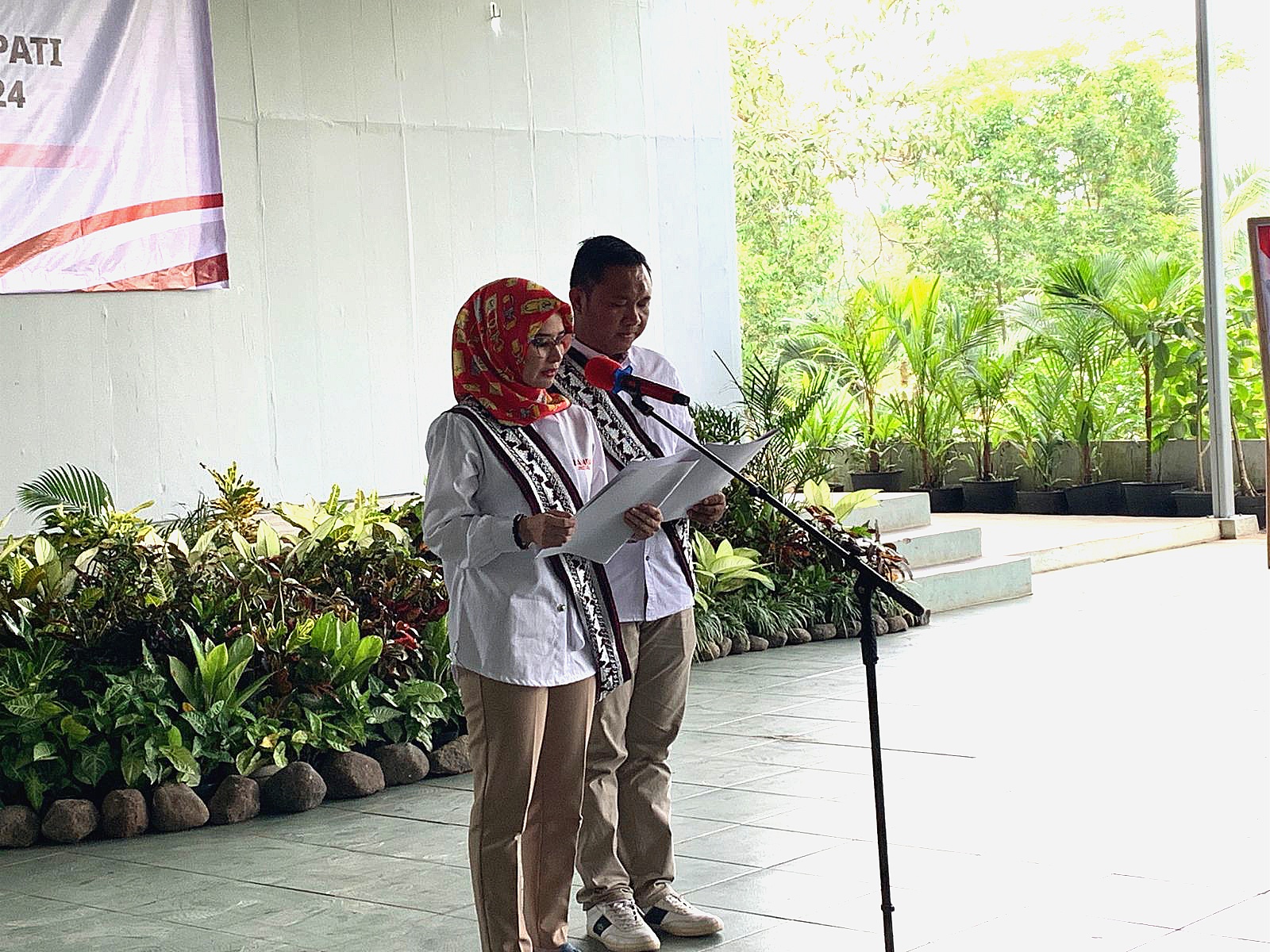 Deklarasi Damai Bawaslu, Ini Kata Paslon Nanda dan Anton