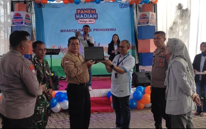 BRI Cabang Pringsewu Rayakan Kesuksesan Panen Hadiah Simpedes 2024