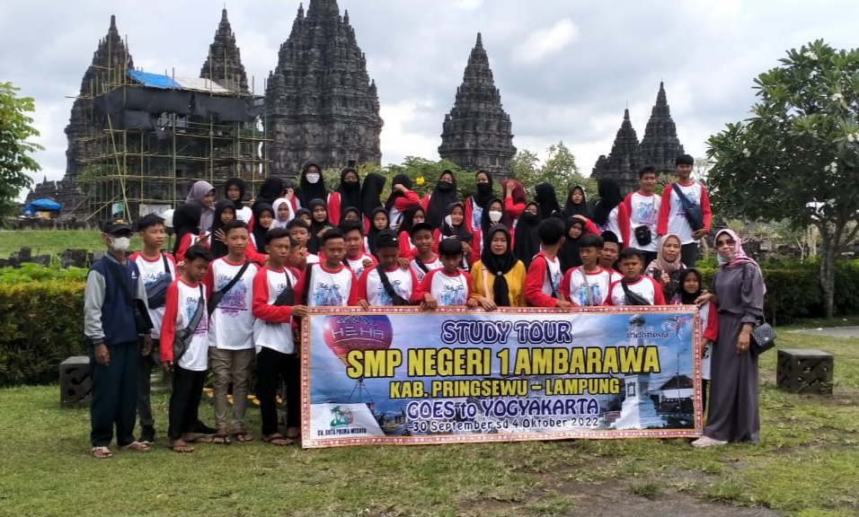 Hari Terakhir Study Tour, Siswa SMPN 1 Ambarawa Kunjungi Tiga Tempat Bersejarah