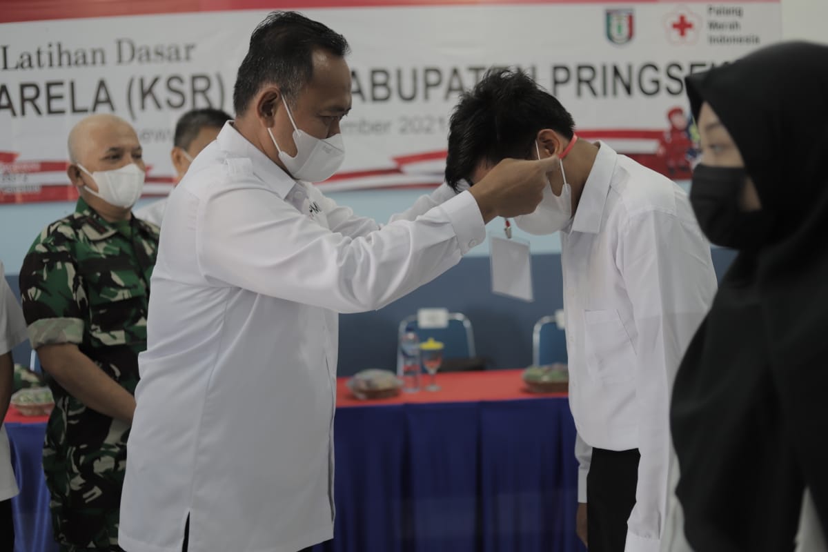 PMI Pringsewu Gelar Diklatsar Korps Suka Rela