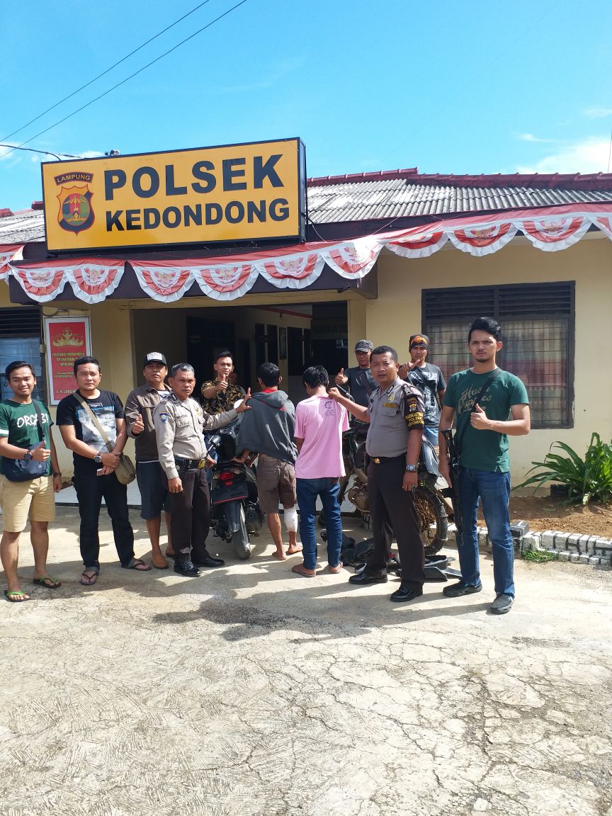 Dua Warga Batu Raja di Tangkap Tim Tekab Polres Pesawaran