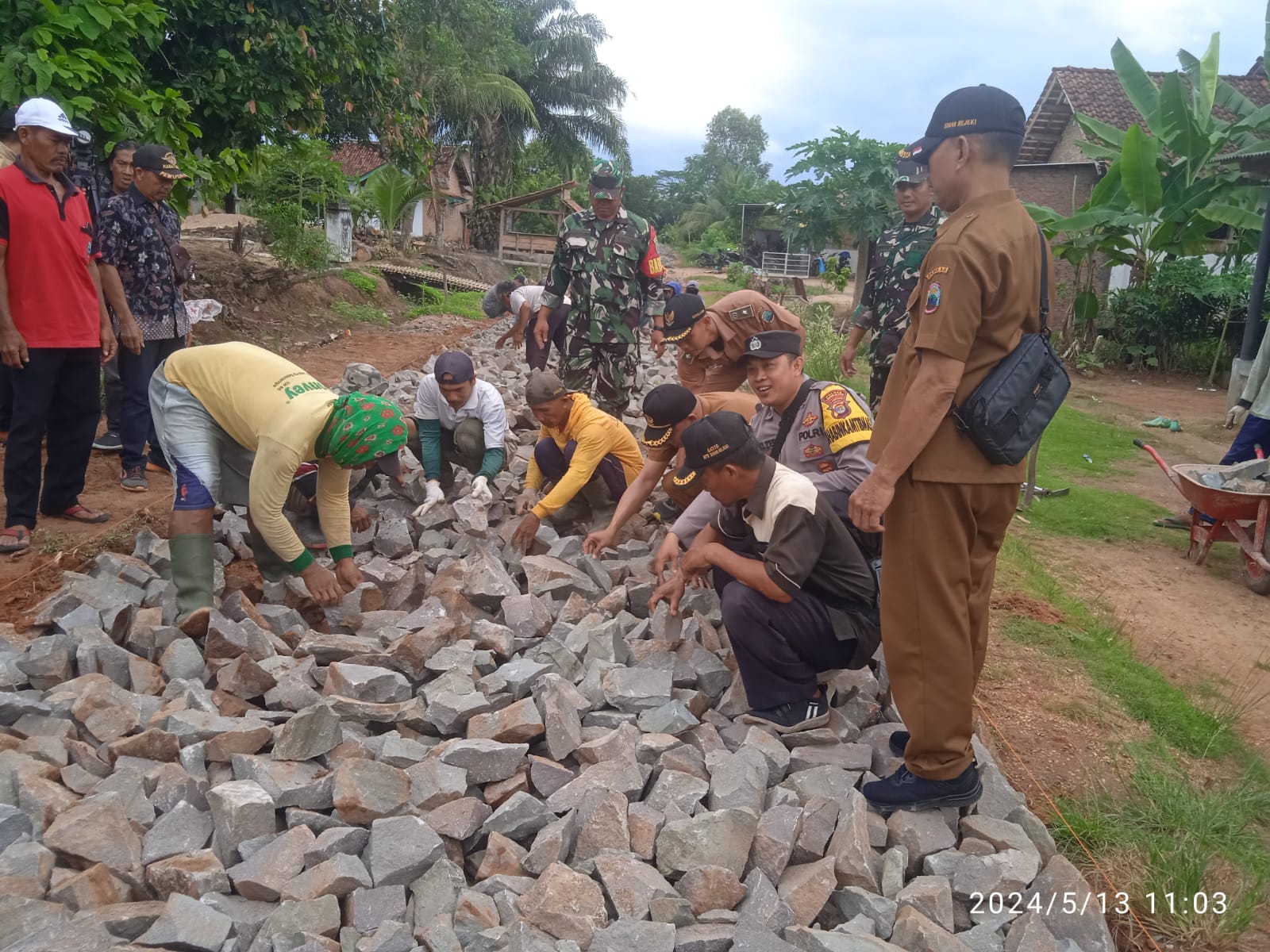 Pemdes Sinar Rejeki Realisasikan Program Ketahanan Pangan