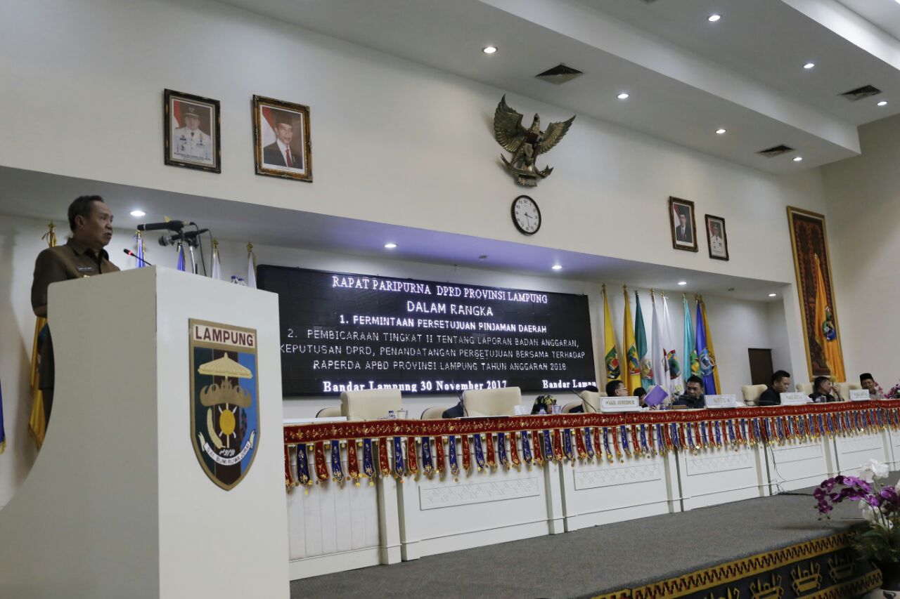 APBD 2018 Provinsi Lampung Berpihak Kepentingan Publik