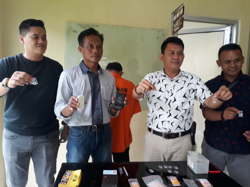 Polres Tanggamus Amankan 2.23 Gram Shabu