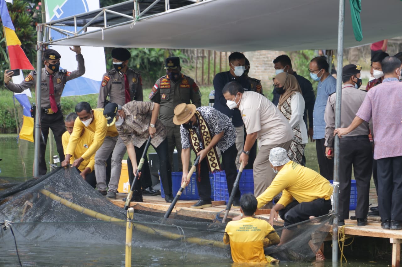 Menteri Koperasi UKM Kunjungan Kerja ke Pringsewu